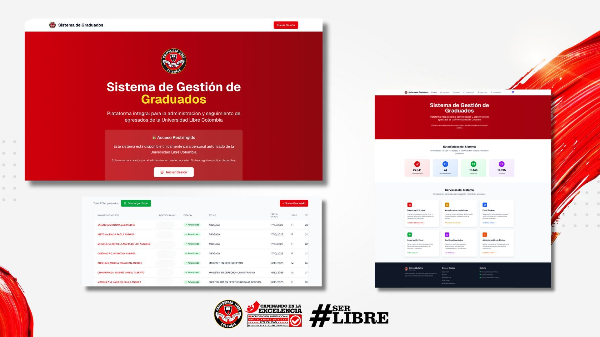Vista previa del proyecto App Egresados ULP
